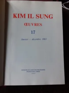 OEUVRES 17 - KIM IL SUNG