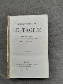 Oeuvres completes de Tacite 1865