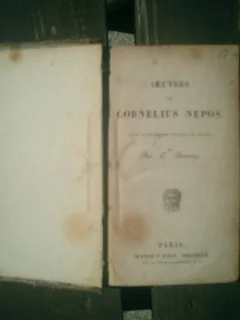 Oeuvres de Cornelius Nepos - E. Boutmy