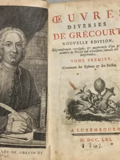 Oeuvres diverses - J.B. de Grecourt