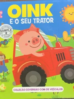 Oink e o seu trator (Oink si tractorul sau- carte cartonata in portugheza)