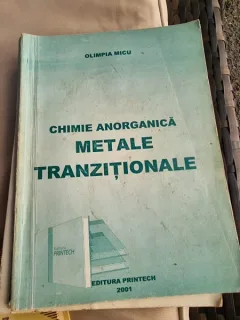 Olimpia Micu - Chimie Anorganica. Metale Tranzitionale