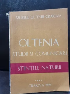 Oltenia, Studii si Comunicari 1982, Stiintele naturii