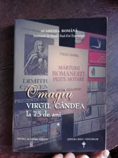 OMAGIU VIRGIL CANDEA LA 75 DE ANI - PAUL H. STAHL  VOL.I