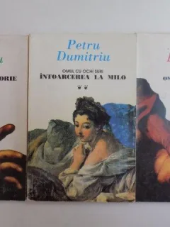 OMUL CU OCHI SURI , VOL I - III DE PETRU DUMITRIU , 1996