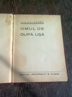 Omul de dupa usa , Ion Calugaru , 1931