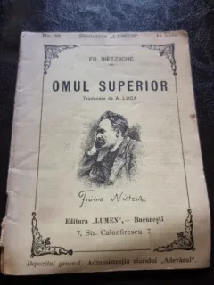 Omul superior - Fr. Nietzsche