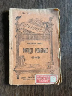 Onisifor Ghibu Portrete pedagogice
