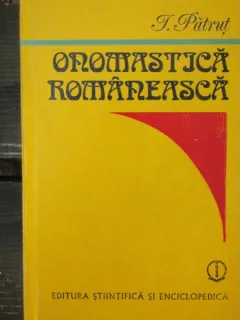 ONOMASTICA ROMANEASCA - I. PATRUT