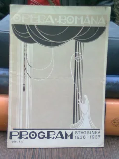 Opera Romana din Bucuresti - program 1936-1937