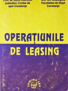 OPERATIUNILE DE LEASING, PROF. DR. DORIN CLOCOTICI