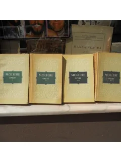OPERE 4 VOLUME - Moliere - CU SEMNATURA EUGEN BARBU