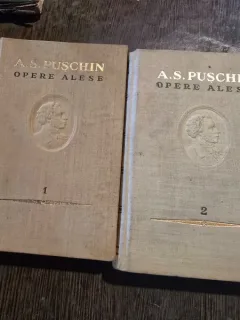 OPERE ALESE VOL I, II de A.S. PUSCHIN , 1954