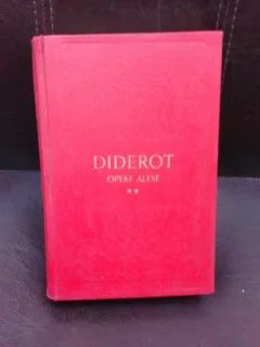 Opere alese, volumul  II Diderot ,1957,cu dedicatie Gellu Naum