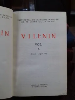 OPERE COMPLETE - V.I. LENIN VOLUMUL 6 - IANUARIE-AUGUST 1902