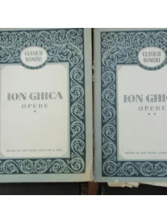 OPERE - ION GHICA 2 VOLUME