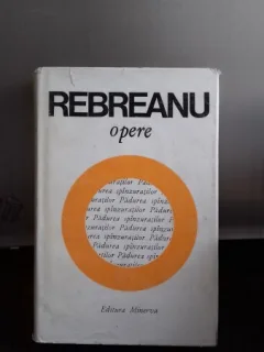 OPERE - LIVIU REBREANU VOL.5   EDITIE CRITICA DE NICULAE GHERAN,CARTONATA CU SUPRACOPERTA,CONTINE ROMANUL PADUREA SPANZURATILOR,