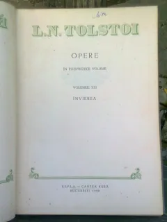 OPERE - L.N TOLSTOI VOL. XIII- INVIEREA