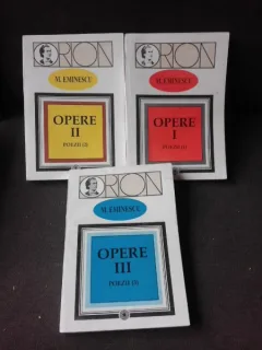 OPERE - M. EMINESCU  3 VOLUME POEZII