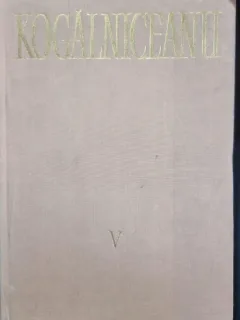 Opere V - Oratorie III - 1878-1981 - patrtea I - 1878-1880 - M. Kogalniceanu
