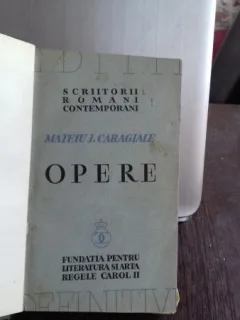 OPERE - MATEIU I. CARAGIALE