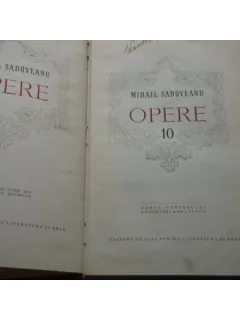 OPERE - MIHAIL SADOVEANU VOL.10