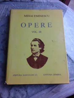 OPERE VOL.III - MIHAI EMINESCU