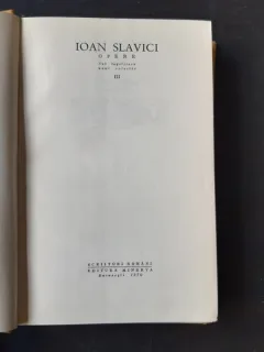 OPERE VOL.III, NUVELE - IOAN SLAVICI