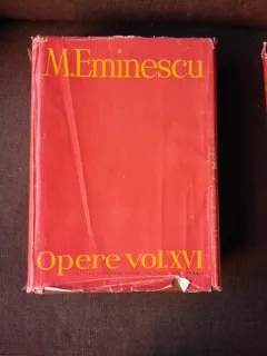 OPERE XVI, CORESPONDENTA DOCUMENTAR - M. EMINESCU  EDITIE EDITIE CRITICA DE PERPESSICIUS