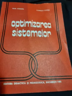 Optimizarea sistemelor - Vlad Ionescu