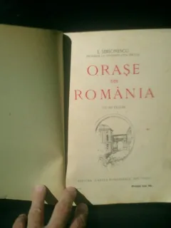 Orase din Romania cu 62 figuri - I. Simionescu