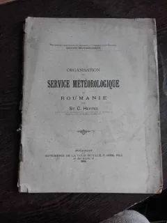 ORGANISATION DE SERVICE METEOROLOGIQUE DE ROUMANIE - ST.C. HEPITES  (TEXT IN LIMBA FRANCEZA)
