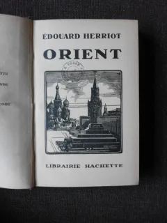 ORIENT - EDOUARD HERRIOT  (CARTE IN LIMBA FRANCEZA)