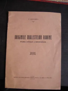 ORIGINILE DIALECTELOR ROMANE - I. SIADBEI