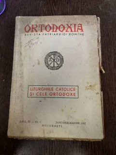 Ortodoxia. Revista Patriarhiei Romane Anul IX Nr. 1 1957