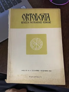 Ortodoxia. Revista Patriarhiei Romane Anul XX Nr. 4 1968
