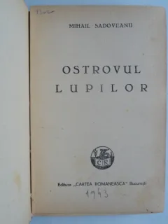 Ostrovul lupilor-Mihail Sadoveanu