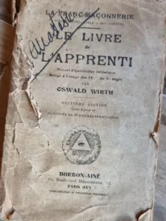 Oswald Wirth - Le Livre de L'Apprenti