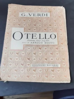 OTHELLO - G. VERDI  PARTITURA