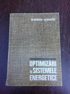 Otimizari sistemele energetice - Th. Miclescu