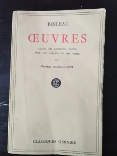 Ouvres de Boileau