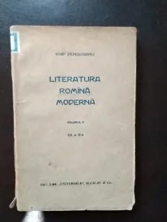 Ovid Densusianu - Literatura Romina Moderna Vol II