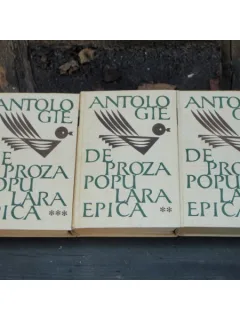 OVIDIU BIRLEA - ANTOLOGIE DE PROZA POPULARA EPICA, 3 VOL