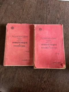 P. Carnot Precis D Obstetrique (2 volume, 1936)