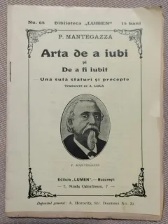 P. Mantegazza - Arta de a iubi si De a fi iubit