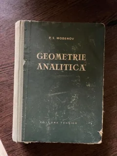 P. S. Modenov Geometrie analitica (1957)
