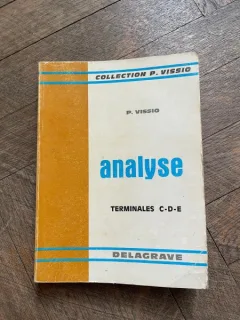 P. Vissio Analyse Terminales C. D. E.
