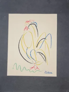Pablo Picasso - Le Coq - serigrafie