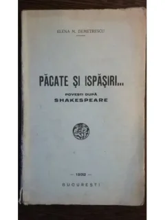 Pacate si ispasiri(Povesti dupa Shakespeare)-Elena M.Demetrescu