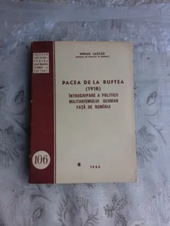 PACEA DE LA BUFTEA 1918 - MIHAIL LASCAR